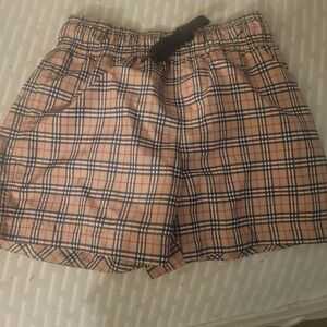 TODDLER BURBERRY SWIM TRUNKS